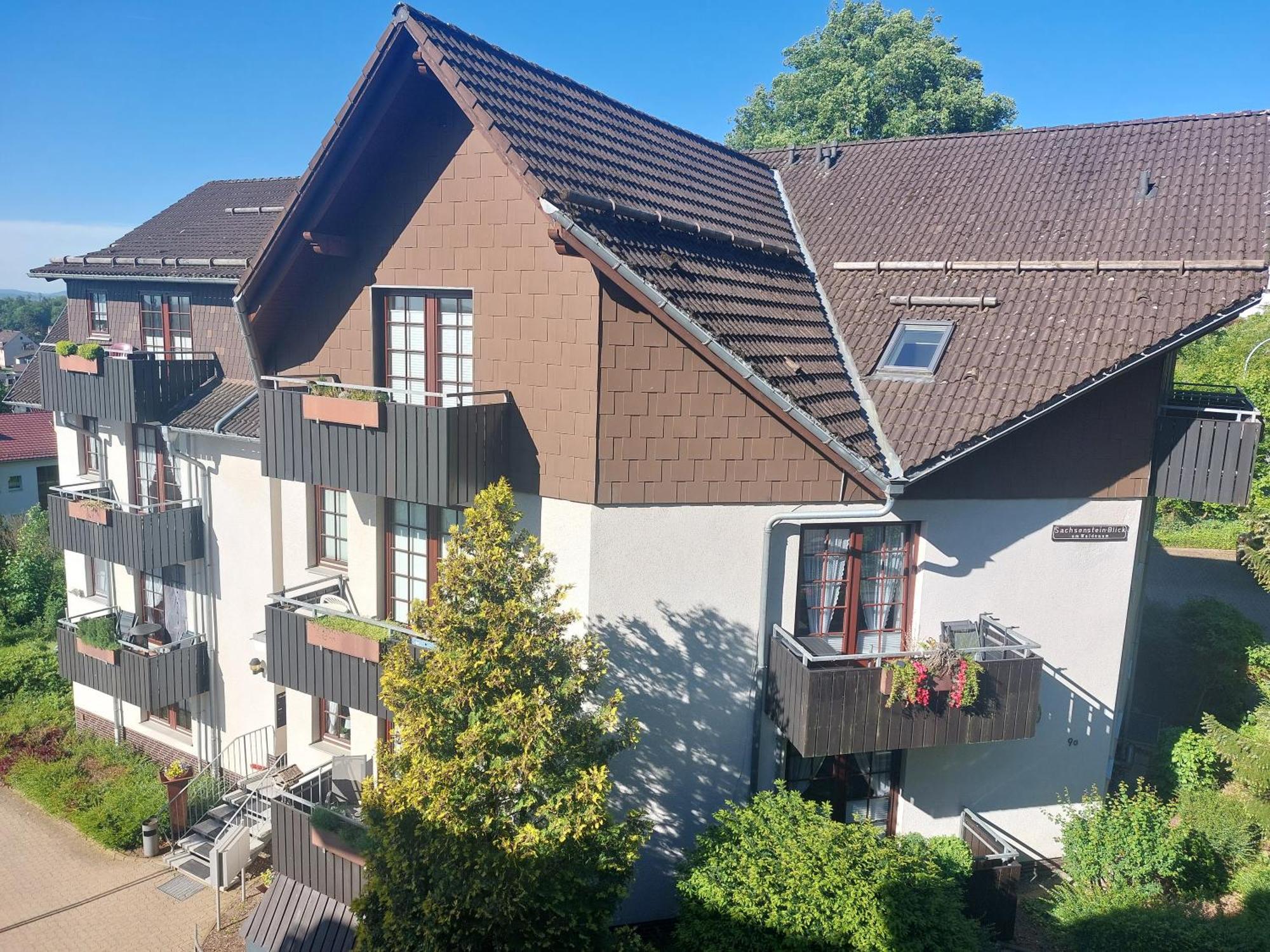 Ferienwohnung Waldzauber 巴特萨克萨 外观 照片